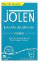 Смужки для депіляції обличчя Jolen, 16 смужок