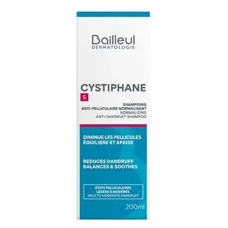 Bailleul Cystiphane Шампунь для нормализации состояния кожи головы и борьбы с перхотью S 200 мл: цены и характеристики