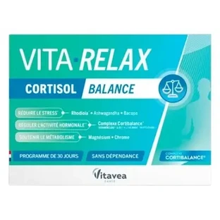 Vitavea Vita Relax Cortisol Balance, 30 капсул