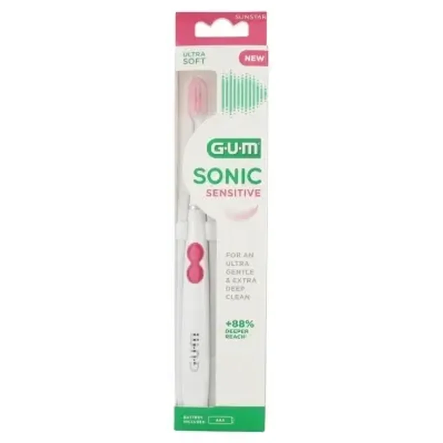 Зубная щетка GUM Sonic Sensitive Ultra-Soft 4101: цены и характеристики