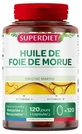 Олія з печінки тріски Superdiet, 120 капсул