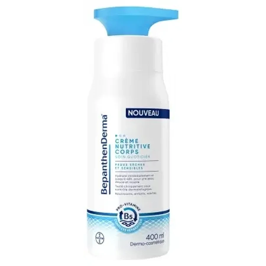 Bepanthen Derma — живильний крем для тіла для сухої та чутливої шкіри, 400 мл: ціни та характеристики