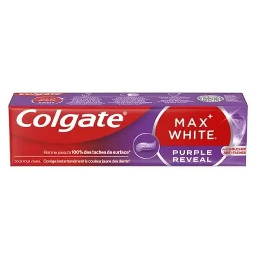 Зубная паста Colgate Max White Purple Reveal Purple, 75 мл: цены и характеристики