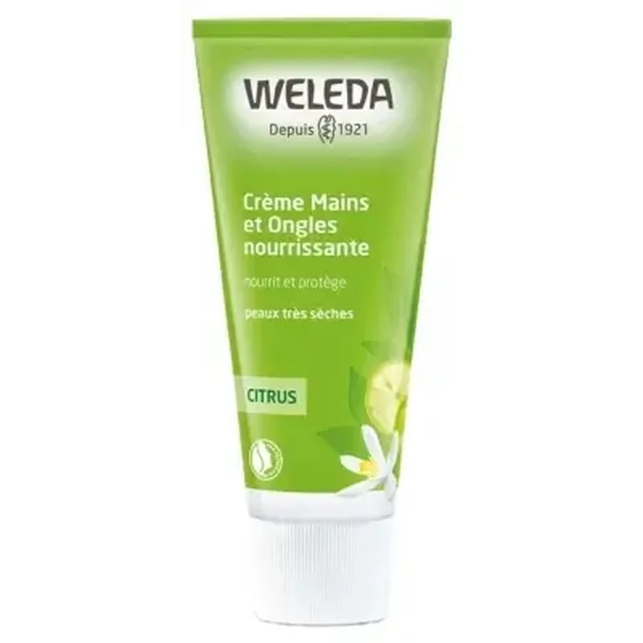 Weleda Питательный крем с цитрусовыми для рук и ногтей, 50 мл: цены и характеристики