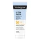 Neutrogena Ultra Sheer Invisible, прозрачный солнцезащитный лосьон SPF 50, 200 мл