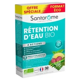 Santarome Organic Water Retention, 30 таблеток — Спеціальна пропозиція