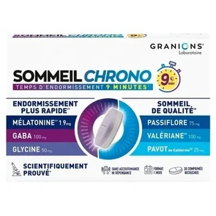 Granions Chrono Sleep, 30 двошарових таблеток