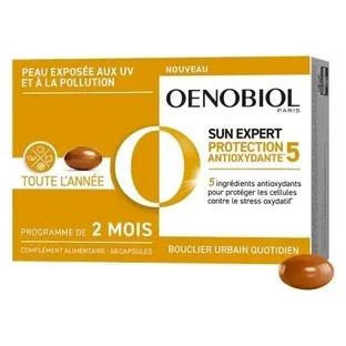 Oenobiol Sun Expert: антиоксидантная защита, 60 капсул