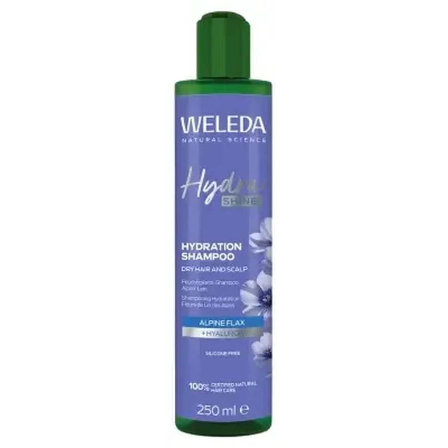 Увлажняющий шампунь Weleda Hydra Shine с экстрактом альпийского льна, 150 мл: цены и характеристики