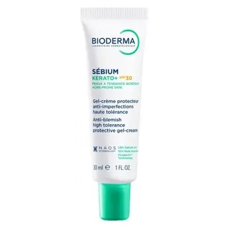 Bioderma Sébium Kerato+ Гель-крем проти недоліків шкіри SPF 30, 30 мл: ціни та характеристики
