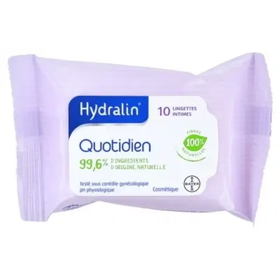 Інтимні серветки Hydralin Daily, 10 серветок: ціни та характеристики