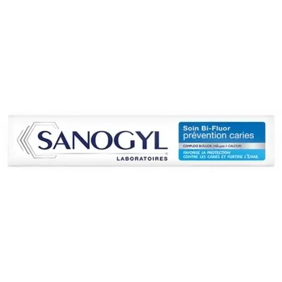 Зубная паста Sanogyl Bi-Fluor для профилактики кариеса, 75 мл: цены и характеристики