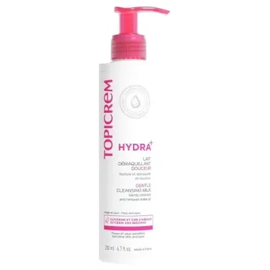 Topicrem HYDRA+ Нежное молочко для снятия макияжа, 200 мл: цены и характеристики