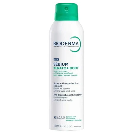 Sebium Kerato+ Спрей для тіла, 2×150 мл, Bioderma: ціни та характеристики