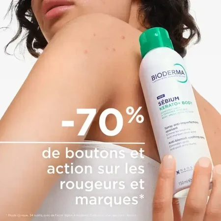 Sebium Kerato+ Спрей для тіла, 2×150 мл, Bioderma: ціни та характеристики
