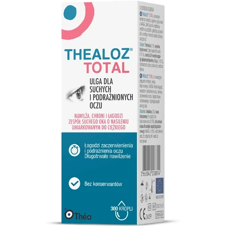 Thealoz Total, очні краплі, 2 × 10 мл: ціни та характеристики