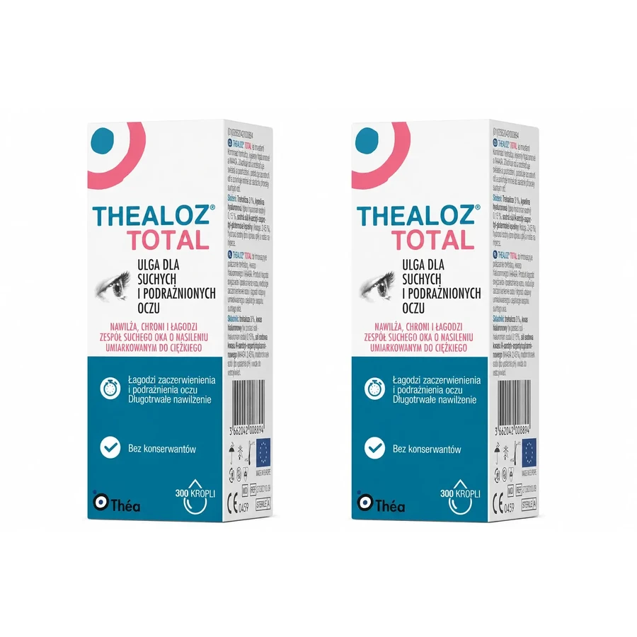 Thealoz Total, очні краплі, 2 × 10 мл: ціни та характеристики