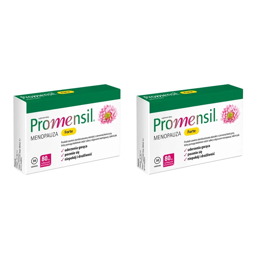 Promensil Forte Menopause, 2 x 30 таблеток: цены и характеристики