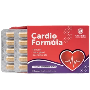 Cardio Formula: концентрированная формула с боярышником, гусиной лапкой и коэнзимом Q10 для здоровья сердца