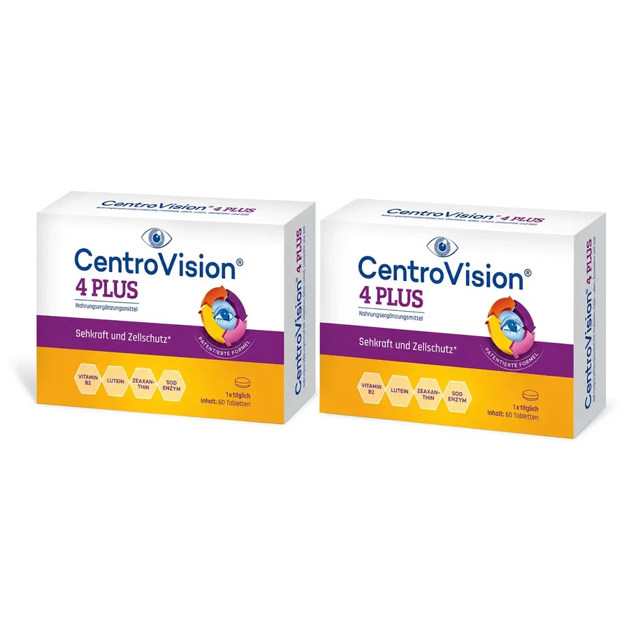 CentroVision 4 PLUS 2 × 60 капсул: ціни та характеристики