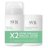 SVR Spirial Дезодорант-антиперспирант в роликовом аппликаторе, 48 часов, 50 мл + заправка для ролика 50 мл