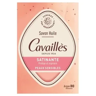 Мыло Cavaillès с маслом и сатиновым эффектом для чувствительной кожи, 100 г