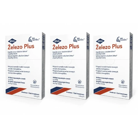 Iron Plus, 3 × 20 капсул, IBSA: цены и характеристики
