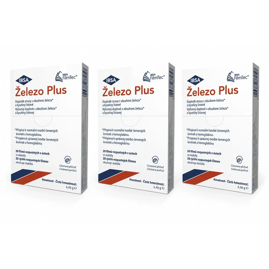 Iron Plus, 3 × 20 капсул, IBSA: цены и характеристики