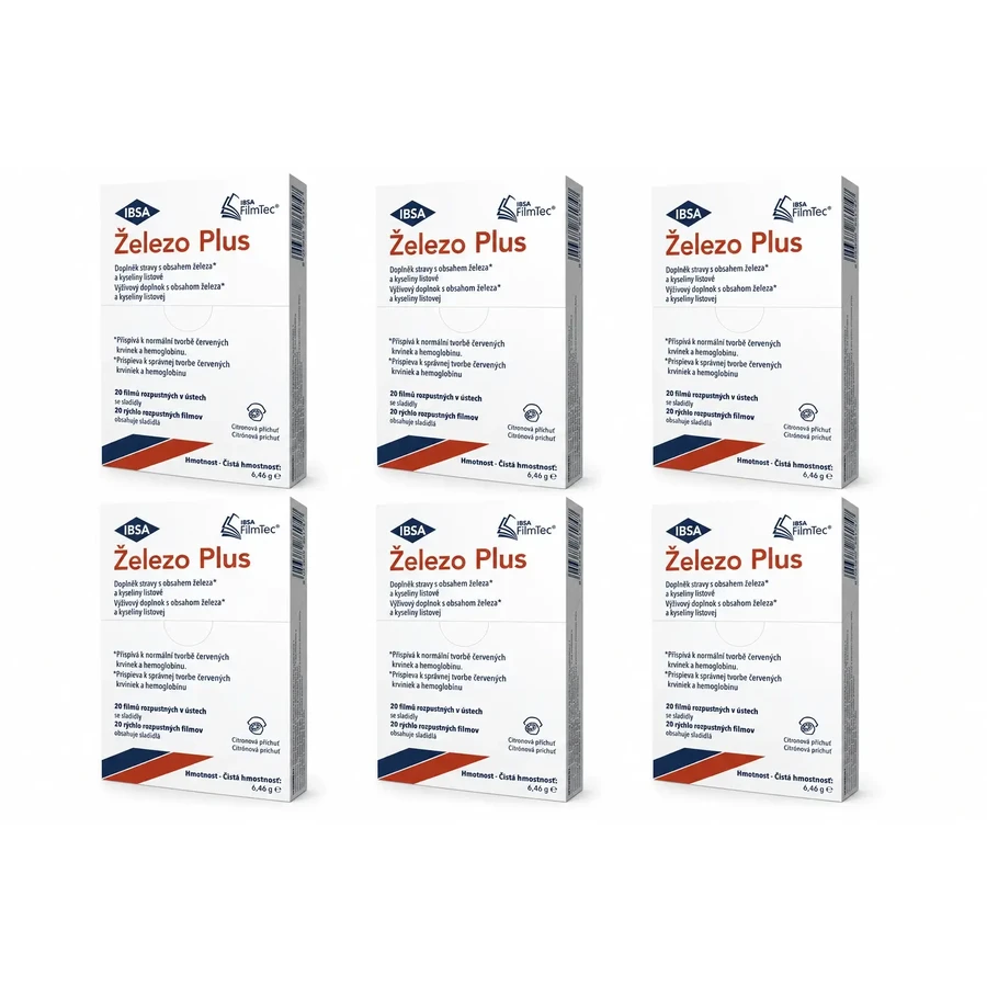 Iron Plus 6×20 капсул, IBSA: ціни та характеристики