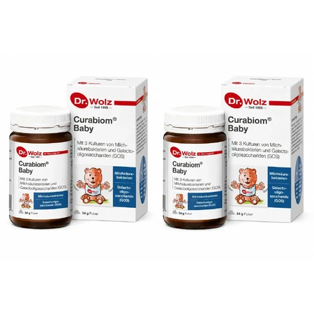 Dr. Wolz Curabiom Baby 2 × 54 г: ціни та характеристики