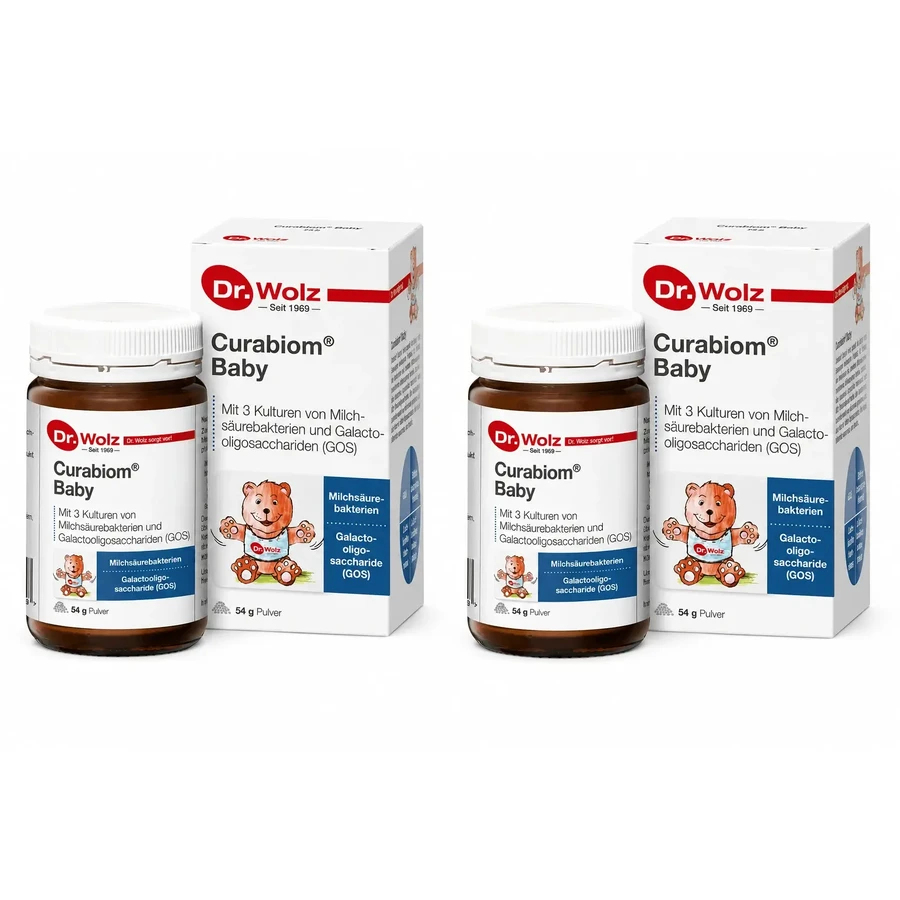Dr. Wolz Curabiom Baby 2 × 54 г: ціни та характеристики