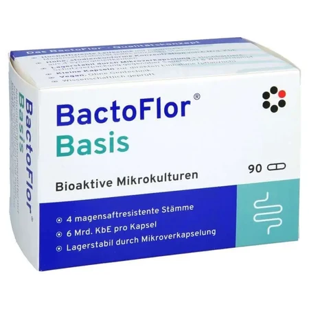 Bactoflor Baza тверді капсули, 2 × 90 капсул: ціни та характеристики