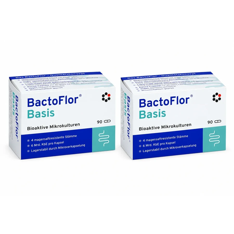 Bactoflor Baza тверді капсули, 2 × 90 капсул: ціни та характеристики