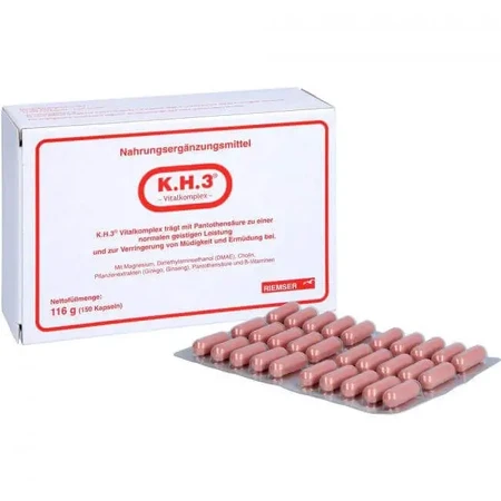 K.h.3 Vital Complex, капсулы, 2 упаковки по 150 капсул: цены и характеристики