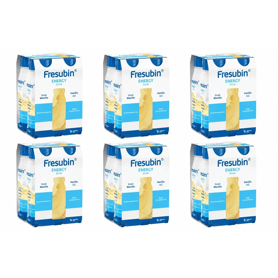 Fresubin Energy, со вкусом ванили, 24 × 200 мл, Fresenius Kabi: цены и характеристики