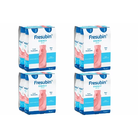 Fresubin Energy, клубничный вкус, 16 × 200 мл, Fresenius Kabi: цены и характеристики