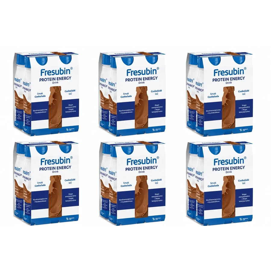 Fresubin Protein Energy, шоколадний смак, 24 × 200 мл, Fresenius Kabi: ціни та характеристики
