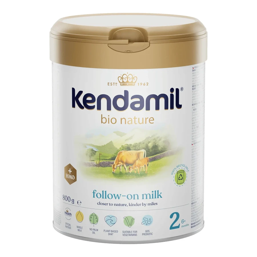 Kendamil Bio Nature 2 HMO+, с 6-месячного возраста, 3 × 800 г, Kendal Nutricare: цены и характеристики