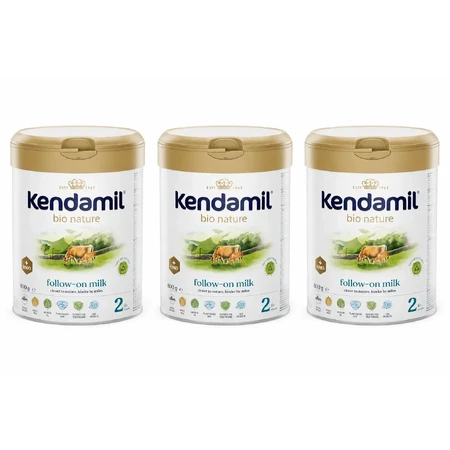 Kendamil Bio Nature 2 HMO+, с 6-месячного возраста, 3 × 800 г, Kendal Nutricare: цены и характеристики