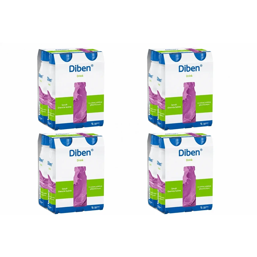 Напиток Diben со вкусом лесных ягод, 16 x 200 мл, Fresenius Kabi: цены и характеристики