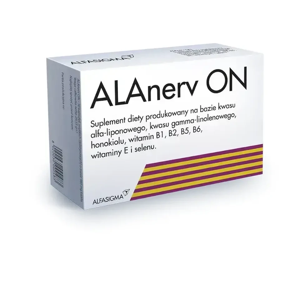 ALAnerv ON, 2x30 капсул, Alfasigma: цены и характеристики