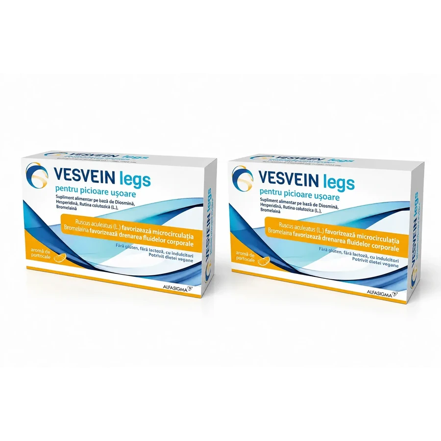 Vesvein Legs, 2×60 таблеток, Alfasigma: цены и характеристики