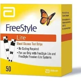 Тест-смужки для вимірювання рівня глюкози FreeStyle Lite, 100 шт.