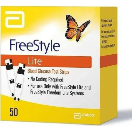 Тест-полоски для определения уровня глюкозы FreeStyle Lite, 100 шт.: цены и характеристики