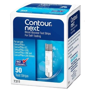 Ascensia Contour Next Смужки для контролю рівня глюкози в крові, 3×50 смужок