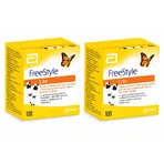 Тест-полоски для определения уровня глюкозы FreeStyle Lite, 2 × 100 шт.: цены и характеристики
