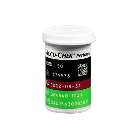 Тест-полоски Accu-Chek Performa для глюкометра, 2 упаковки по 50 штук, Roche: цены и характеристики