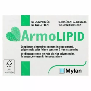 ArmoLipid, 3 х 60 таблеток, Mylan