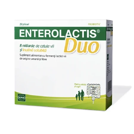 Enterolactis Duo, 6×20 пакетиков, Sofar: цены и характеристики