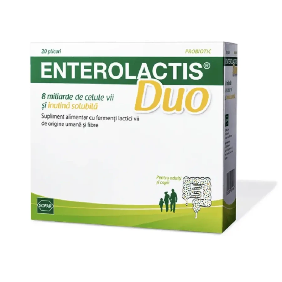 Enterolactis Duo, 6×20 пакетиков, Sofar: цены и характеристики